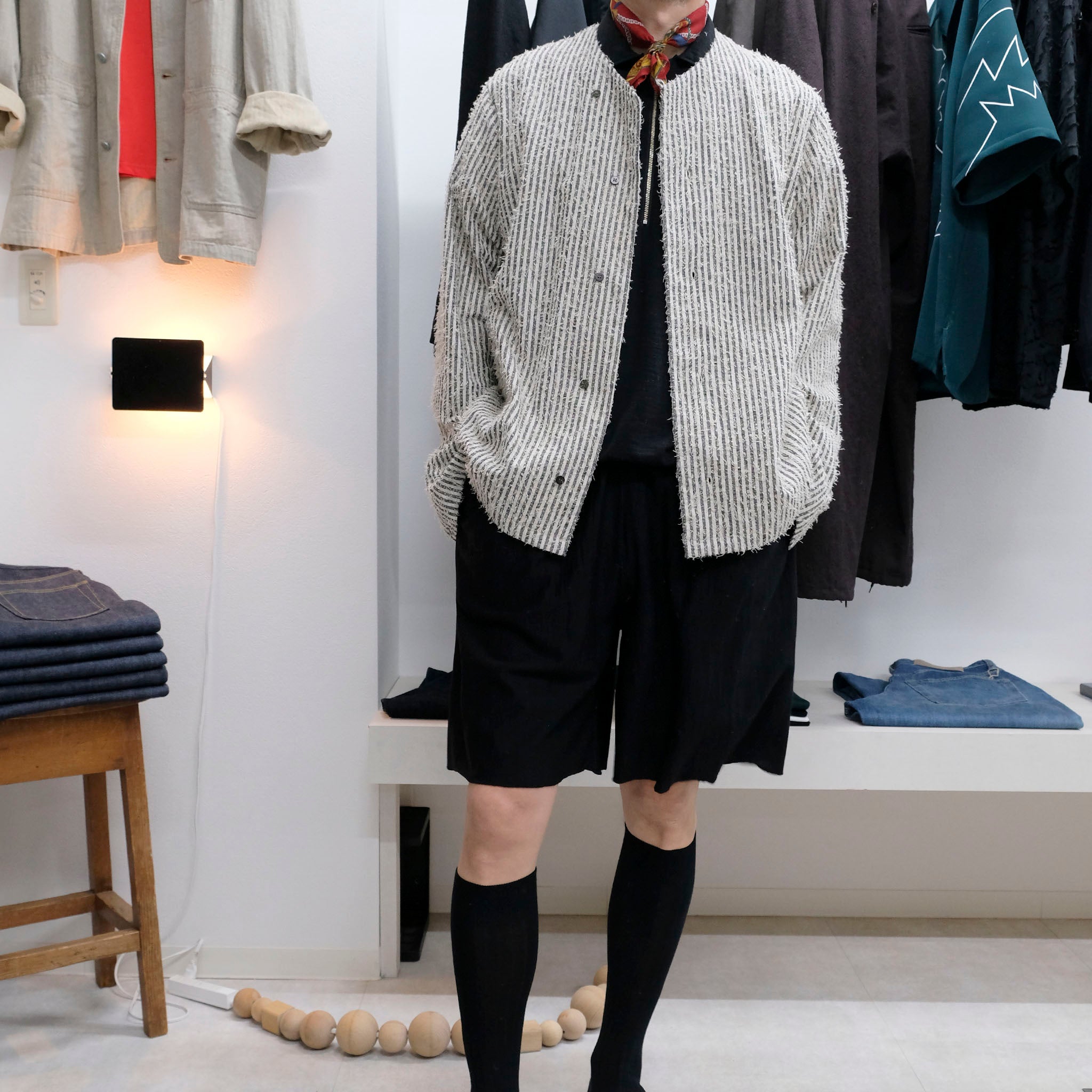 PRODUCT TWELVE (プロダクトトゥエルブ) / Super 140's Melino Wool Shorts