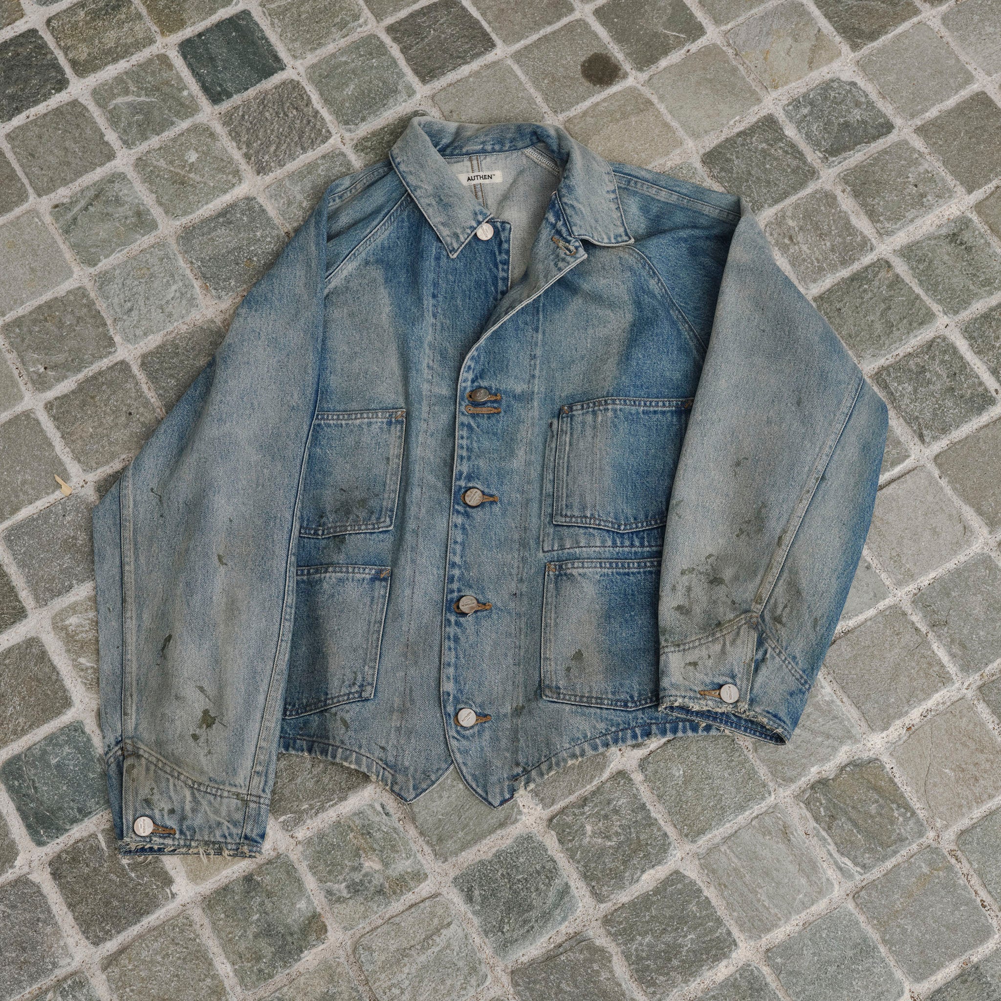 AUTHEN "Selvedge denim engineer jacket" ヴィンテージデニム エンジニアジャケット