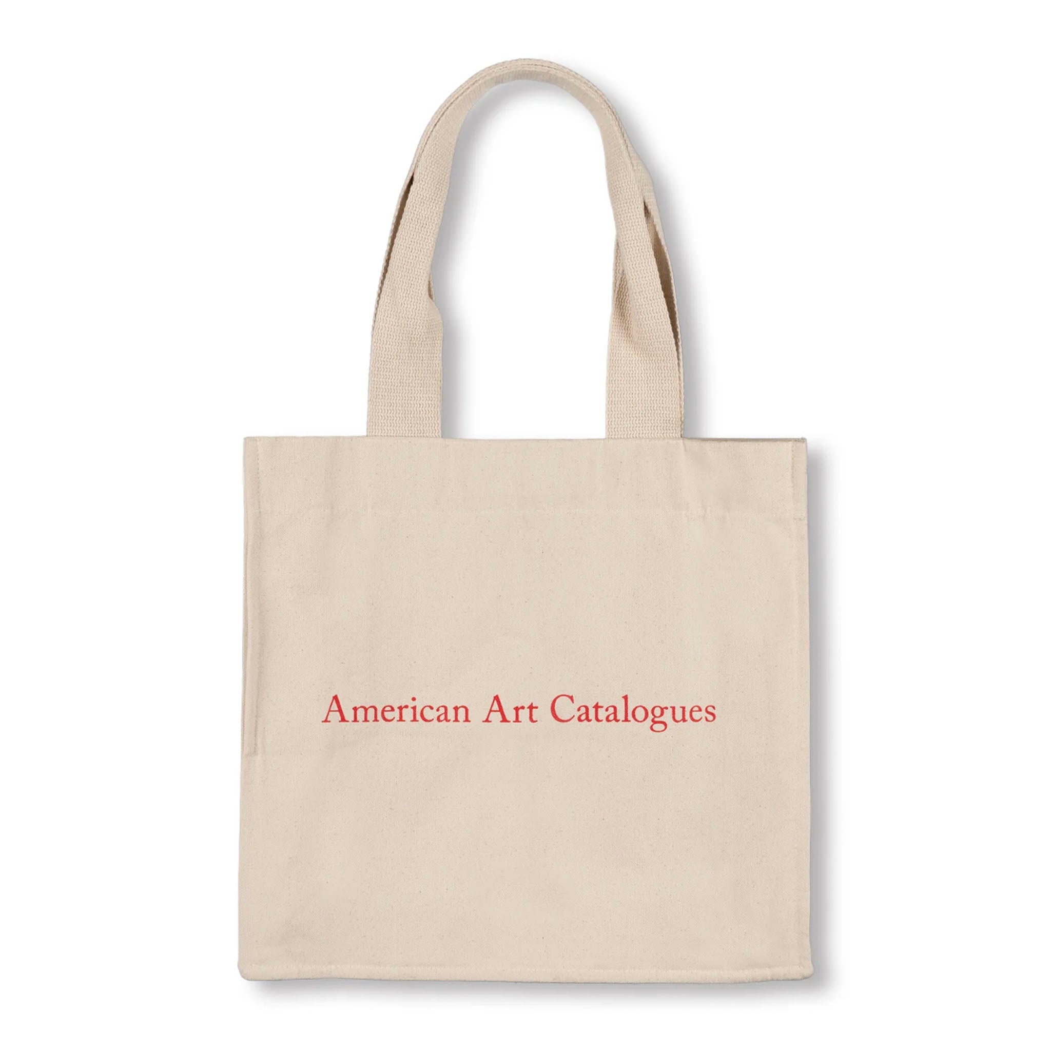 AMERICAN ART CATALOGUES BOOK BAG " オーガニックコットン ブックバッグ