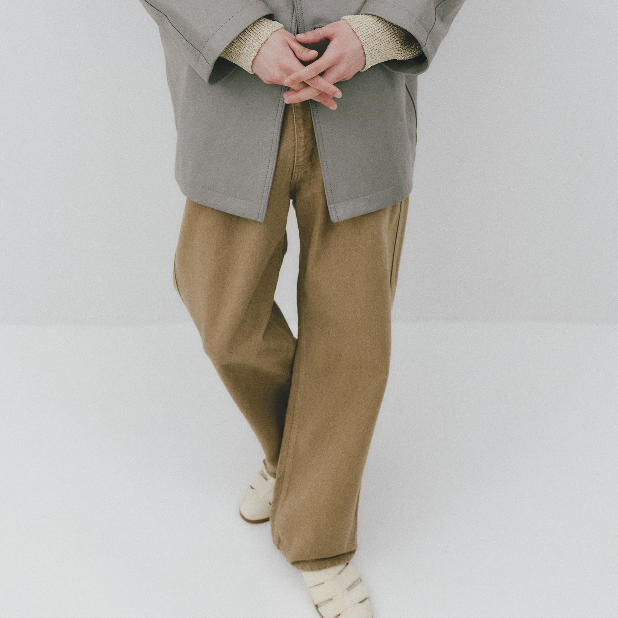 ENCOMING "ENST DENIM TROUSER" カラーデニムパンツ