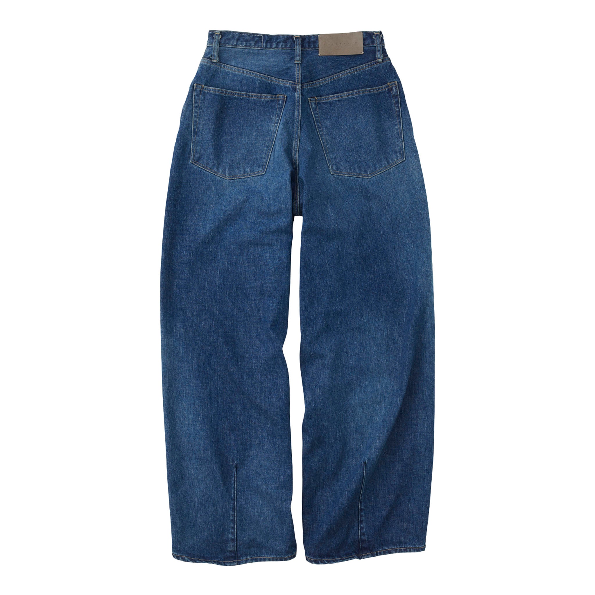 KURO "STRUCTURE DENIM PANTS" ヴィンテージフェード ワイドパンツ