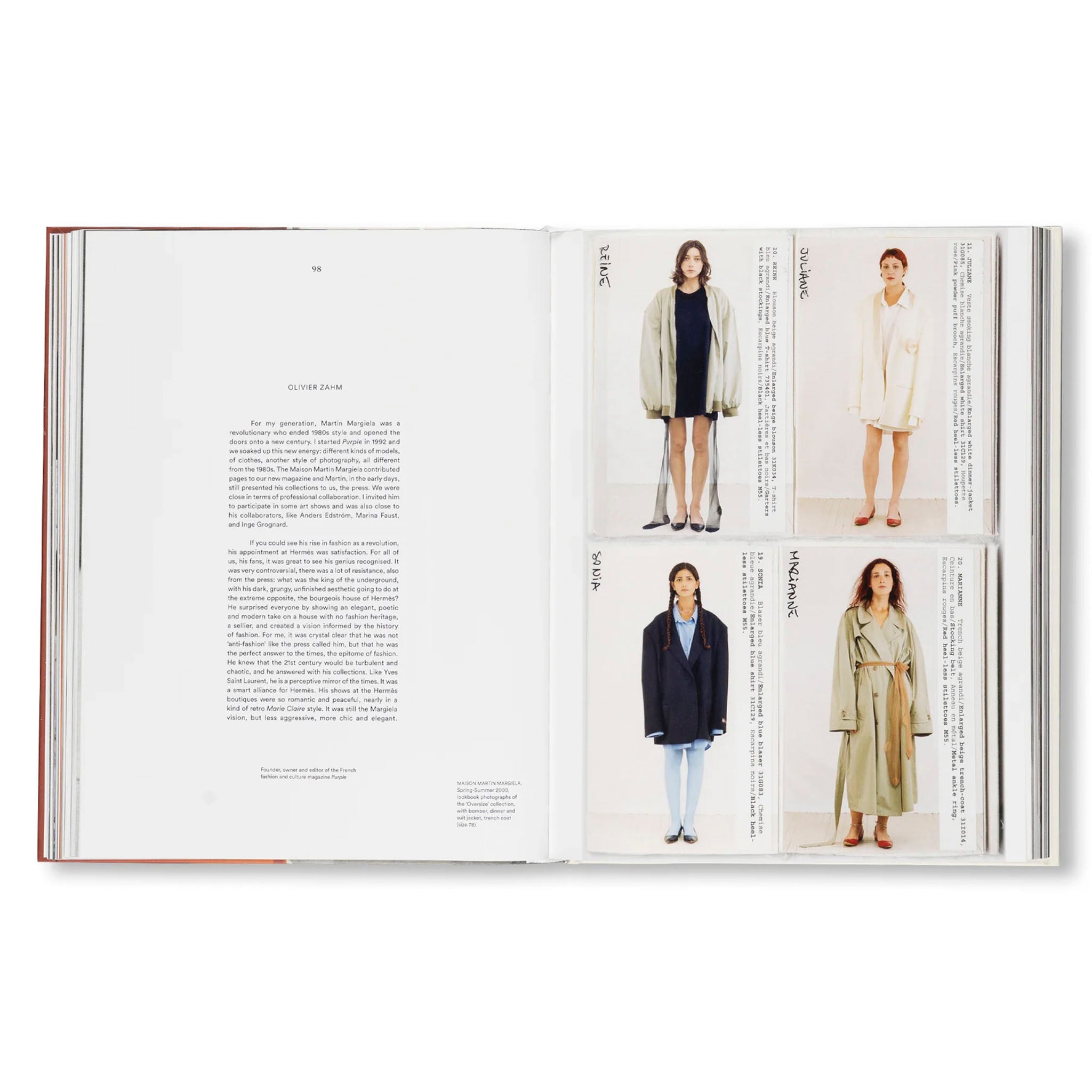 MARGIELA, THE HERMÈS YEARS by Martin Margiela "BOOKS"