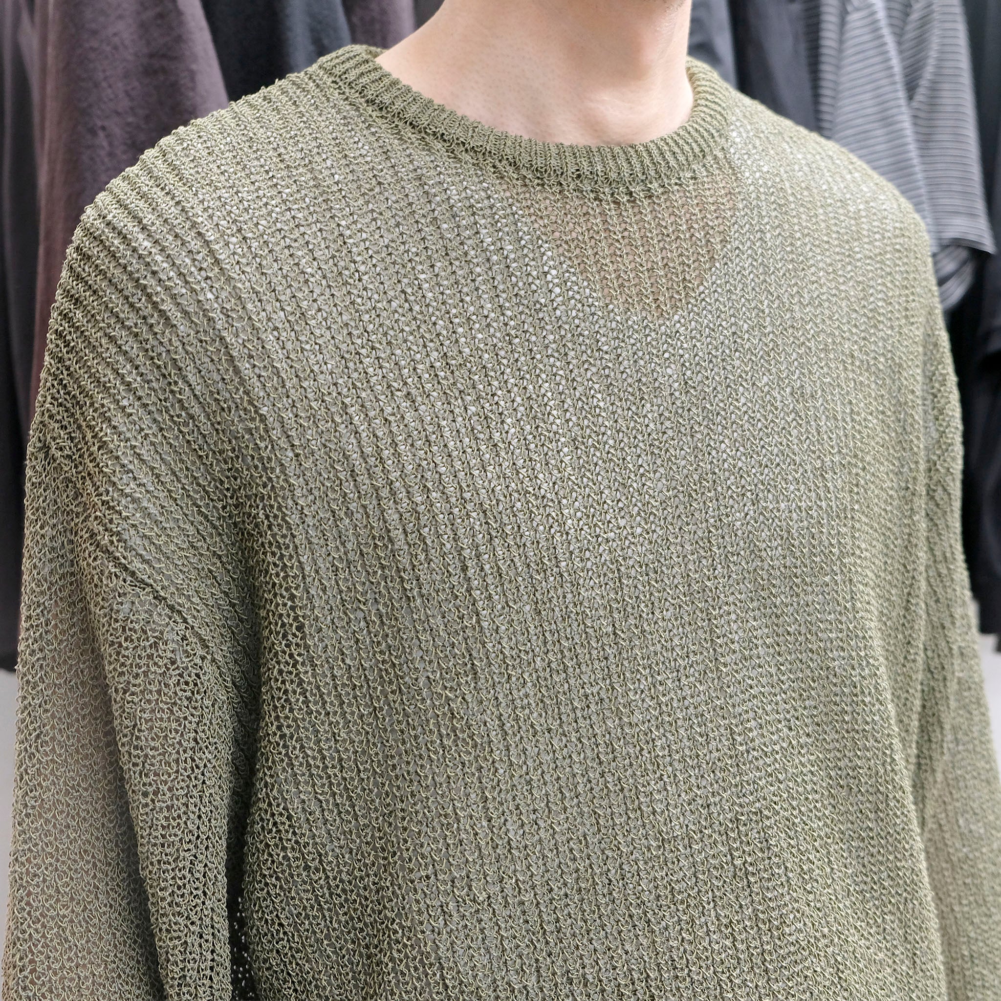 ENCOMING (インカミング) / KNITTED SWEAT JUMPER
