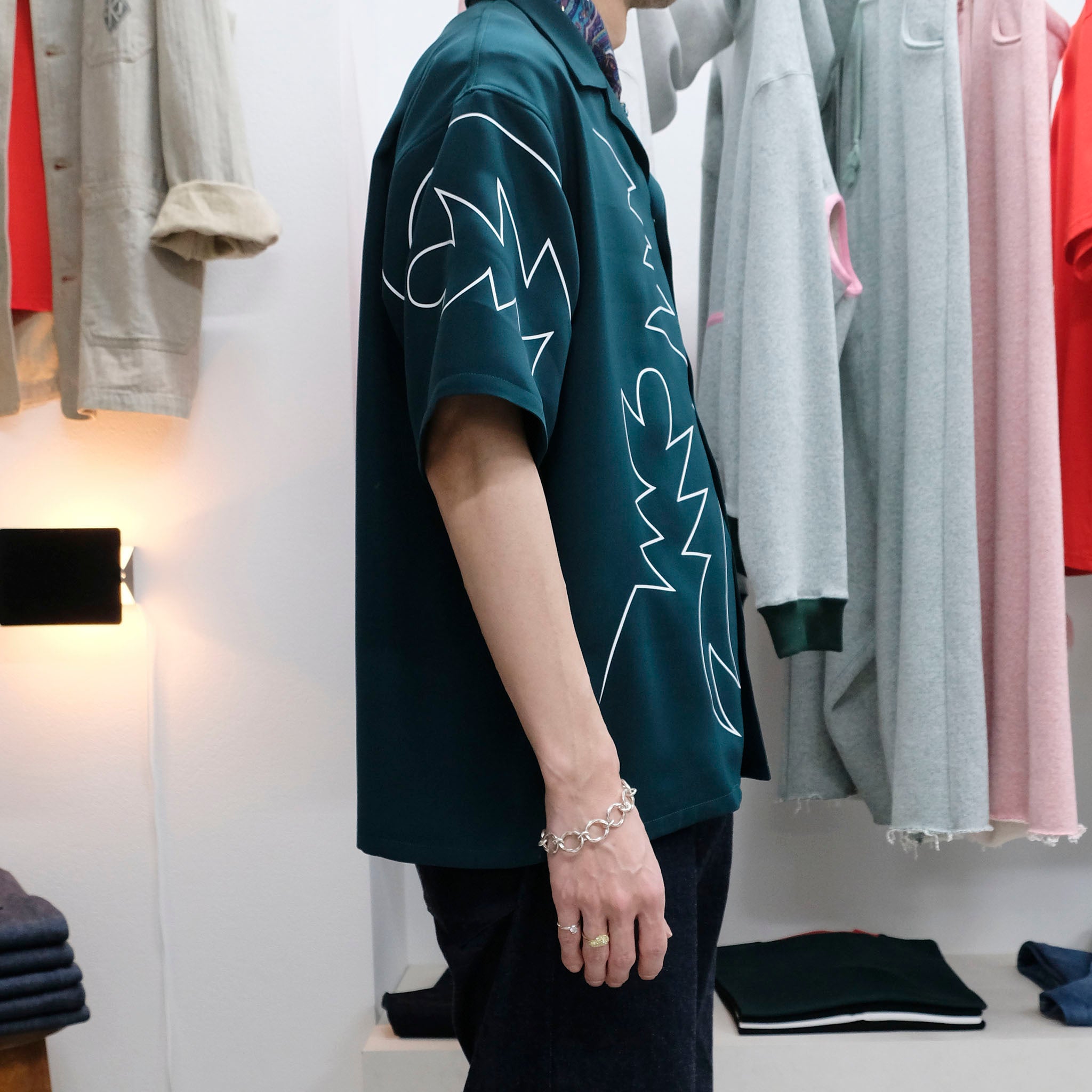 KIMMY "WESTERN FUNCTION SHIRTS" オープンカラーシャツ