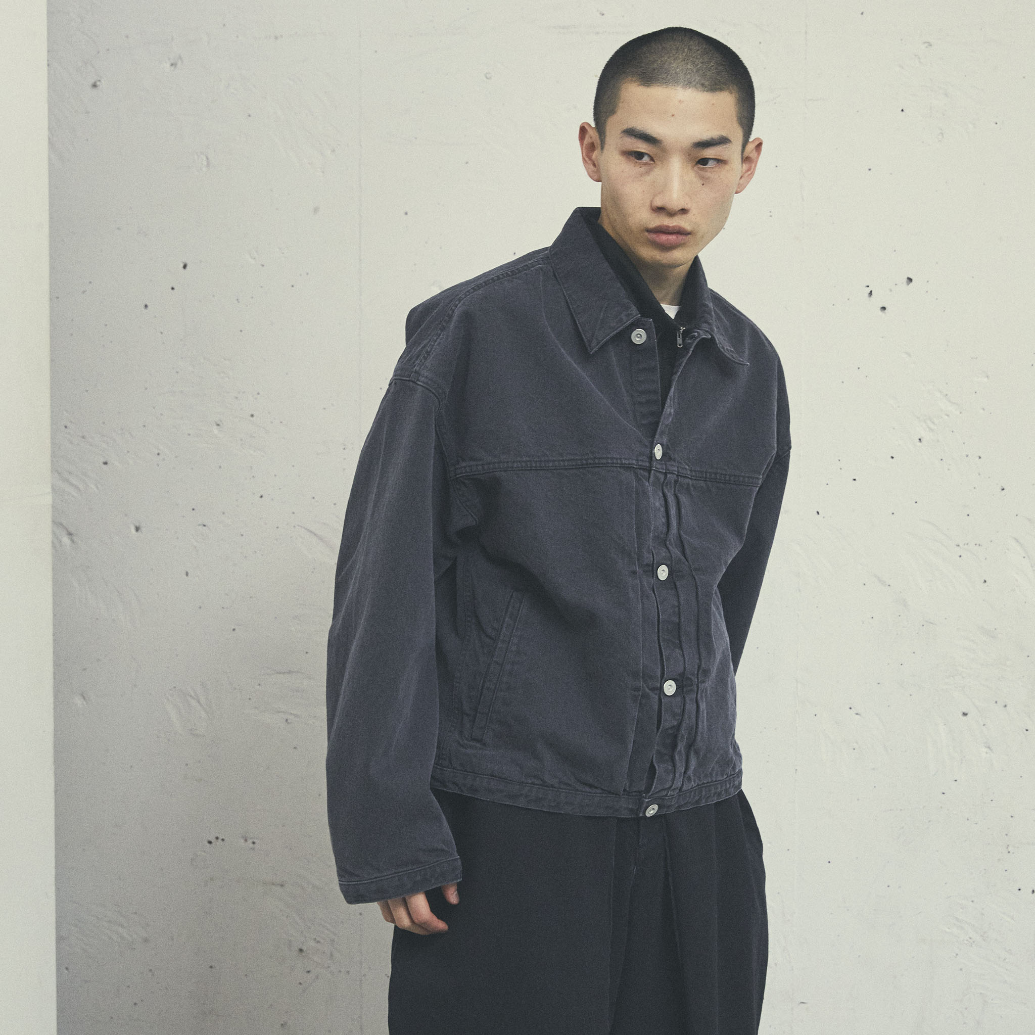 KURO "DENSE VINTAGE" ヴィンテージ ブラックデニム ジャケット