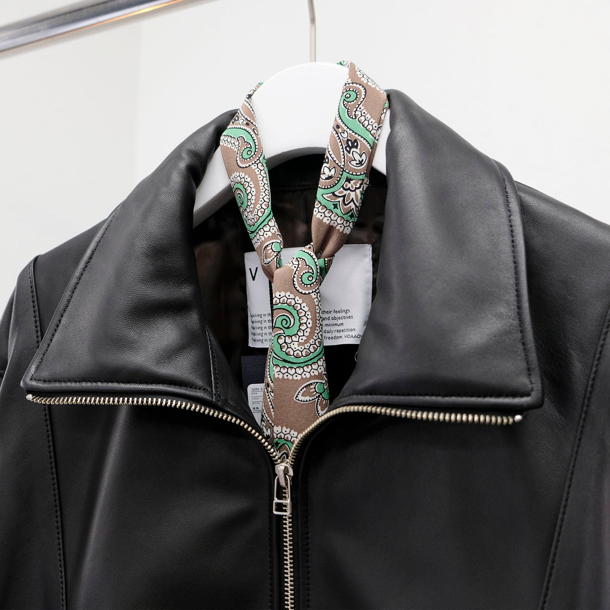 VOAAOV（ヴォアーブ）/ LIMITED-EDITION SHEEP LEATHER TRACK JACKET シープレザートラックジャケット