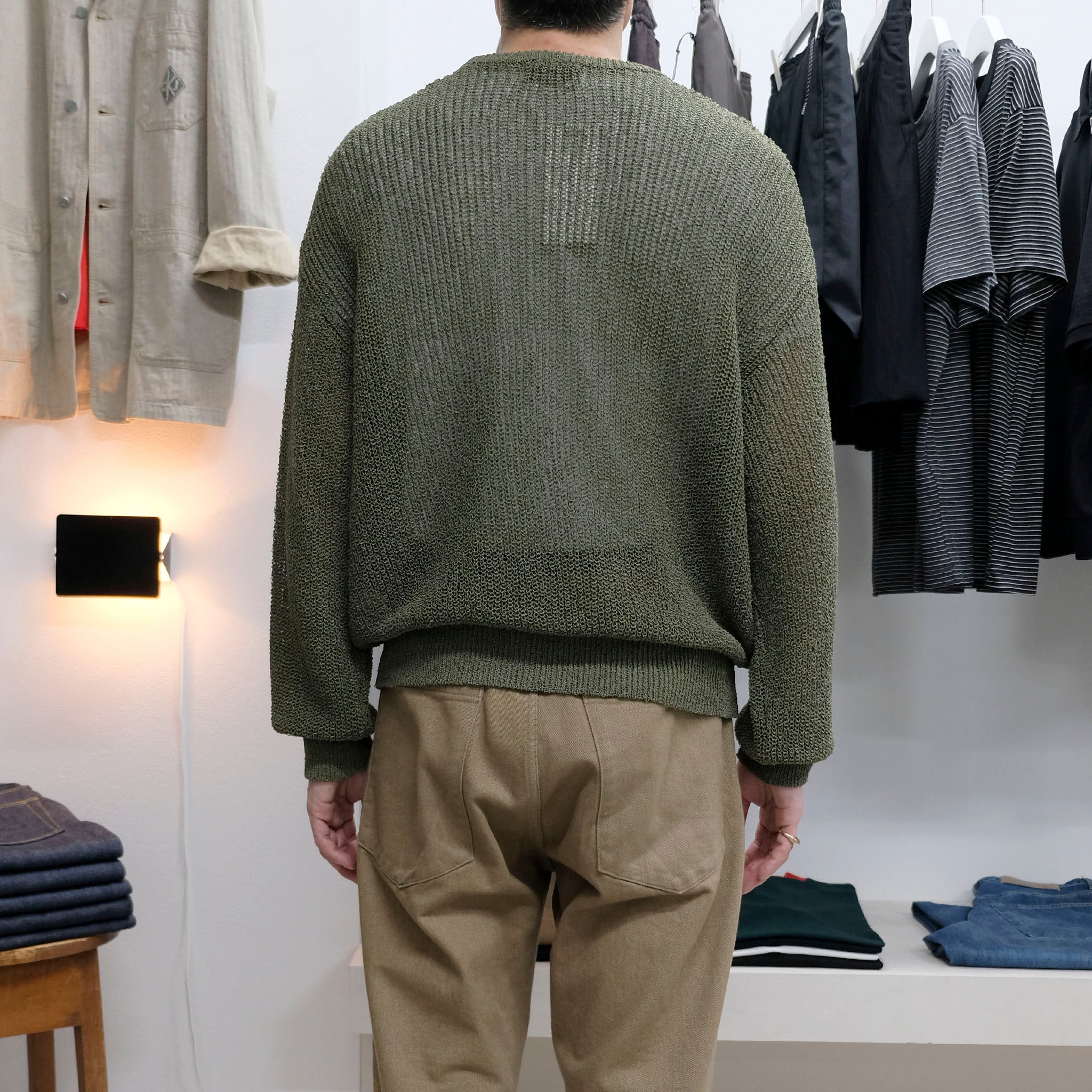 ENCOMING (インカミング) / KNITTED SWEAT JUMPER