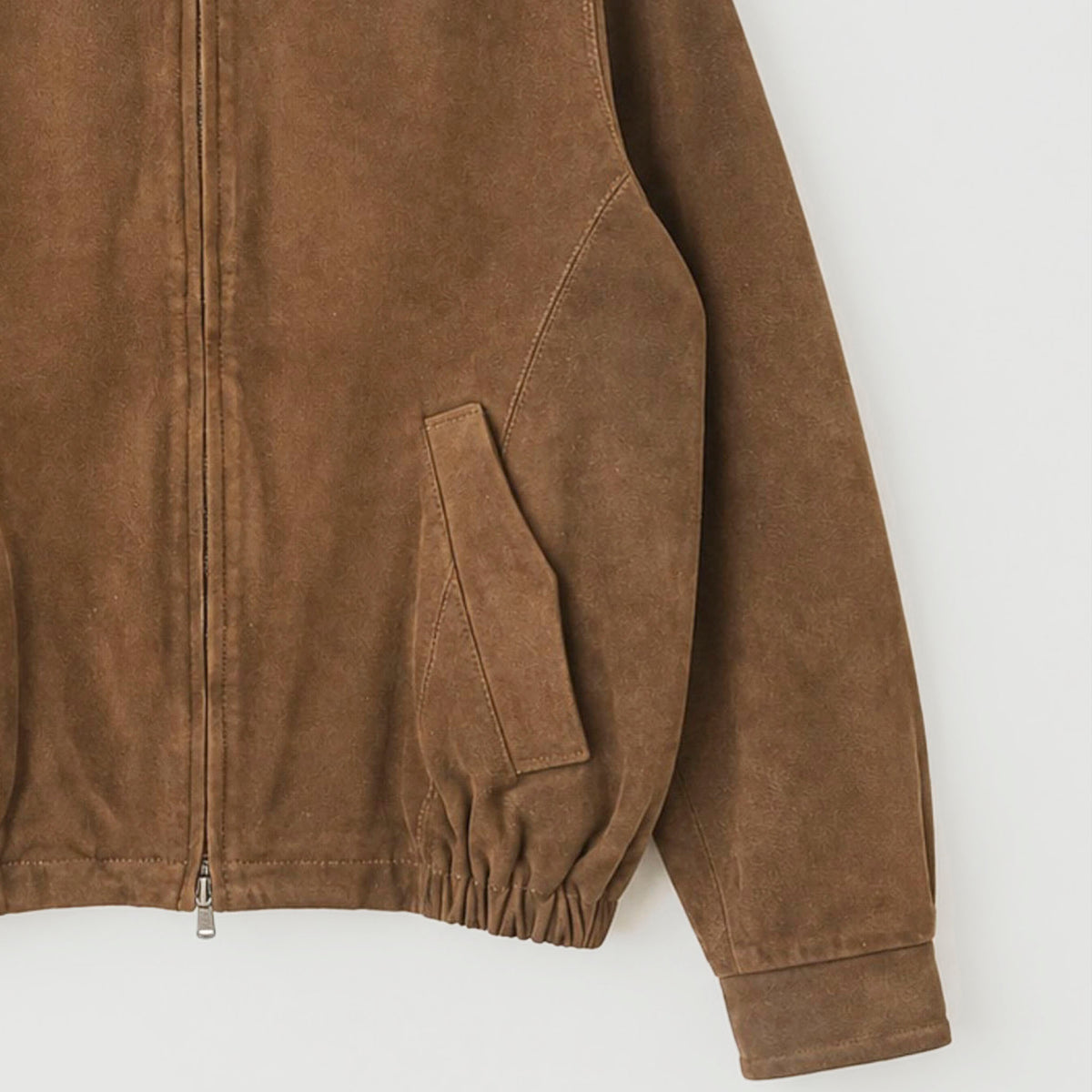 SABY（サバイ）/ BOY SCOUT GOAT LEATHER BLOUSON ボーイスカウト ゴートスウェード ブルゾン