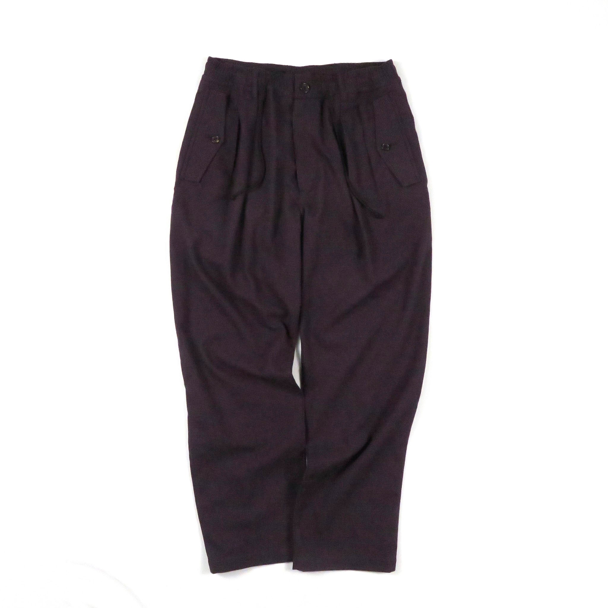 tieorNOT "HOUNDTOOTH FRANNEL TROUSERS"