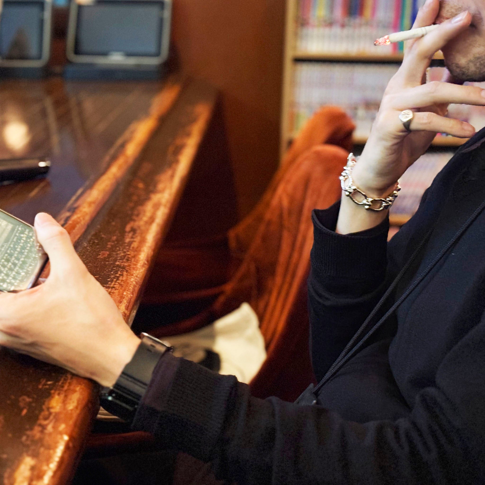 HIDAKA "Cellphone Cigarettes Case" ブラックベリー シガレットケース